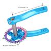 ZK‑22   Chainring Chainwheel Crank Aluminium Alloy Bike Crankset Arms 32T Chainring