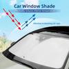 Car Sticker 2025 Hot Car Windshield Sunshade Cover Folding Sunscreen UV Protector For BMW F26 E90 E70 E87 E36 I01 F25 F01 E60 F4
