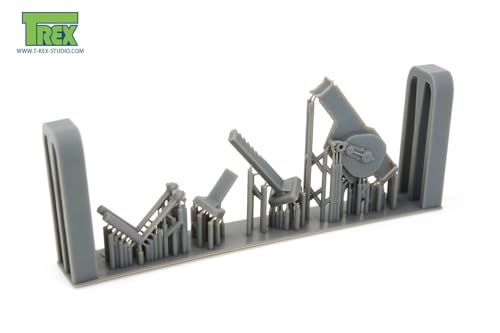 T-Rex Studio 1/35 WWII German Tank 20t Jack, Long Type (Set of 2) Plastic Model Parts TR35180 (Tank)