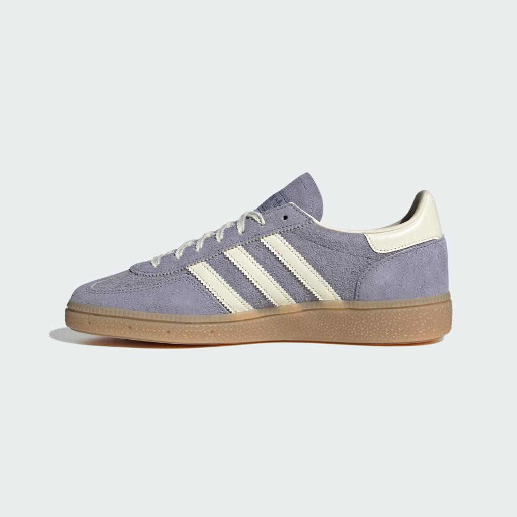 JR0849 adidas Originals Handball Spezial Silver Violet Cream White (Women's)