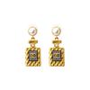 Brincos de Frasco de Perfume Brincos Femininos AB4391-B03667-N8202