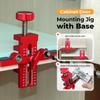 Quick Positioning Cabinet Door Mounting Jig Stable Clamping Adjustable Clamping Range Cabinets Frame Install Clamp Save Labor