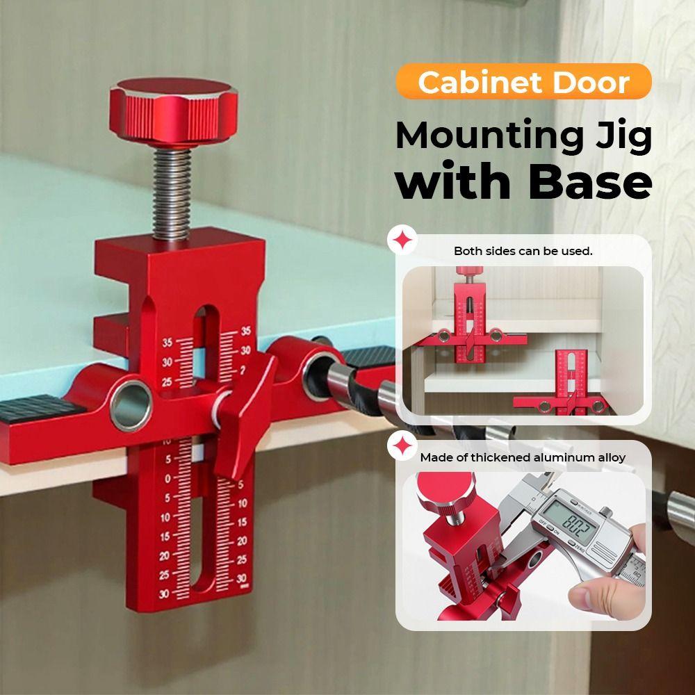 Quick Positioning Cabinet Door Mounting Jig Stable Clamping Adjustable Clamping Range Cabinets Frame Install Clamp Save Labor