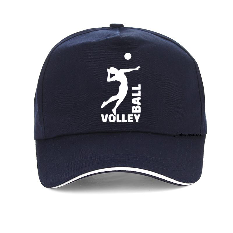 Newest Fashion Baseball Cap Volleyballer Ball Player Print Casual Hat Summer Cool Men Trucker Caps