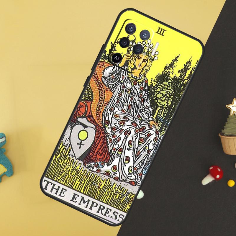 moon Tarot Mystery totem Case For Oppo A58 A78 A98 A18 A38 A74 A94 A54 A15 A17 A57 A6 A5 Pro A16 A76 A96 A40 A60 A80