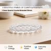 Plus Value Clear Quartz Crystal Bracelet for Wealth, Health & Prosperity, Reiki Healing Stylish Charm Products for Men Women Boys and Girls (Bead