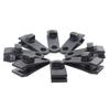 10pcs Tarp Clips Lock Grip Awning Clamp Set Instant Clip Tent Accessories,black