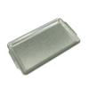Japanese Retro Food Plate Stainless Steel Serving Tray Food Grade Safe Rectangular Plate Kitchen Dining Dish for Sushi Dessert
