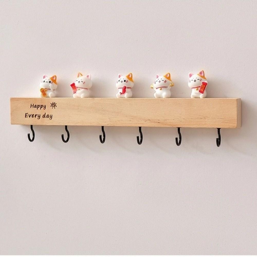 Wall-mounted Entry Wall Key Hook Household Wall Hanging Rack Key Storage Rack  For Storing Keys