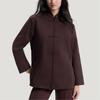 adidas FW25 Samuel Gui Yang Co-Created Suit New Chinese Style Sports Casual Loose Knit Jacket Women Jacket HY2112