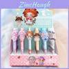 Cute Cartoon Cotton Doll Sticky Push Pen For Students Girls And Wholesale Stationery Supplies Independent Model 926)