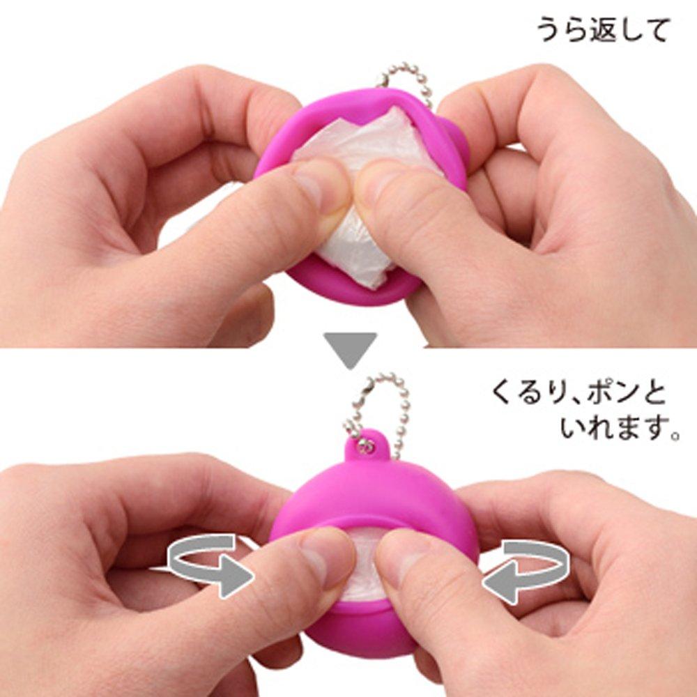 Smartly Carry Plastic Bags Pocket Yellow +d DA-1020-YL