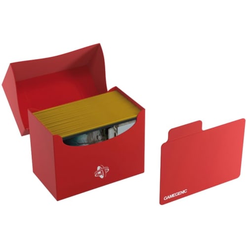 Gamegenic Side Holder Deck Case 80 Red