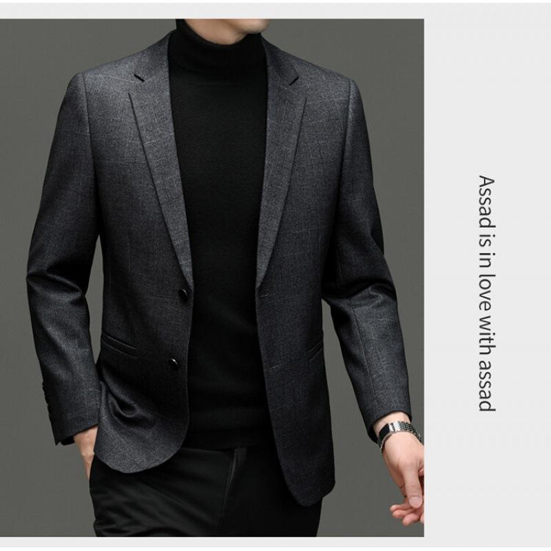 

Мужской топ высокого качества, новый тренд весны и осени, элитная повседневная одежда, повседневный пиджак в деловом стиле в стиле вестерн 3XL