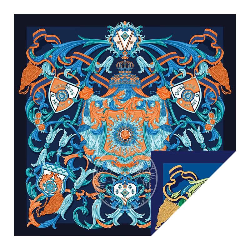 ITARORA Wool-Silk Square Scarf