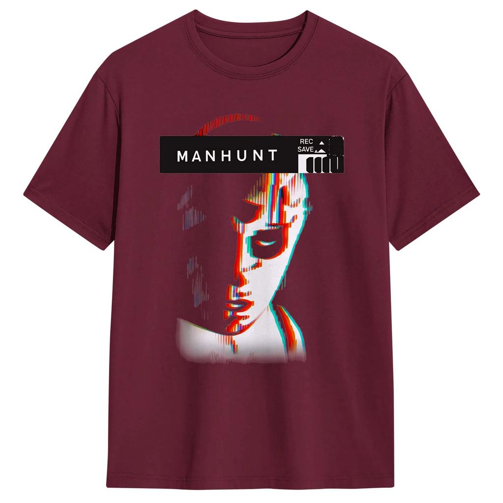 Unisexs Unisexhunt Horror Game TShirts Cotton Clothes Summer Streetwear Short Sleeve T Shirt Crewneck Harajuku Print Tee Shirt