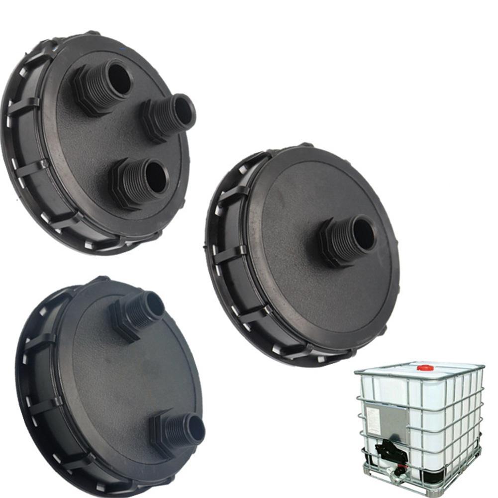 IBC Belüftungsdeckel 163mm Durchmesser Mit 1 Zoll Außengewinde Kunststoff IBC Tankadapter IBC Tankadapter Kappe IBC Tonne Kunststoffabdeckung