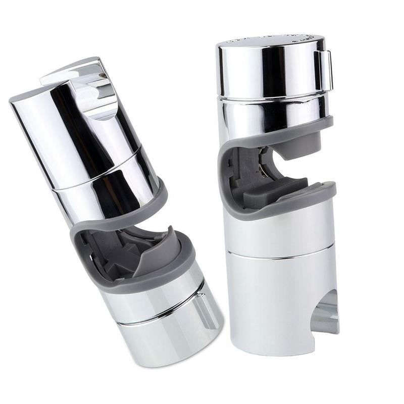 20~25Mm Bathroom Shower Rail Head Slider Holder Adjustable Clamp Holder Bracket
