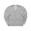 V-neck Loose Knit Cardigan for Couples - Unisex Outerwear for Spring & Autumn