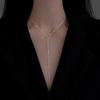 2025 Trending Light Luxury 925 Sterling Silver Collarbone Necklace for Women - Internet Celebrity Style