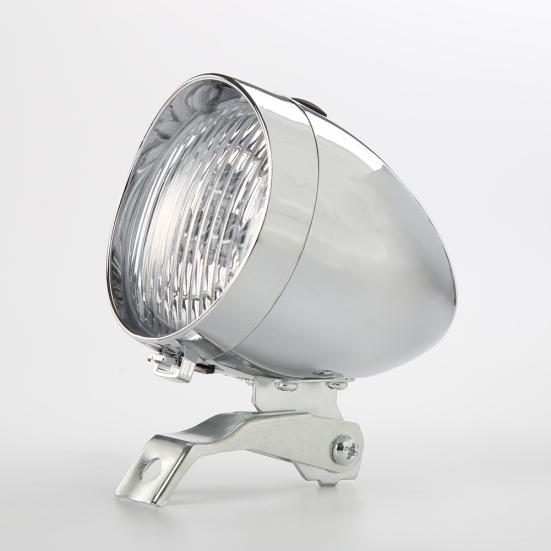 3 LED 2Modes Bicycle Bike Front Light Lamp Headlight Vintage Flashlight Headlamp