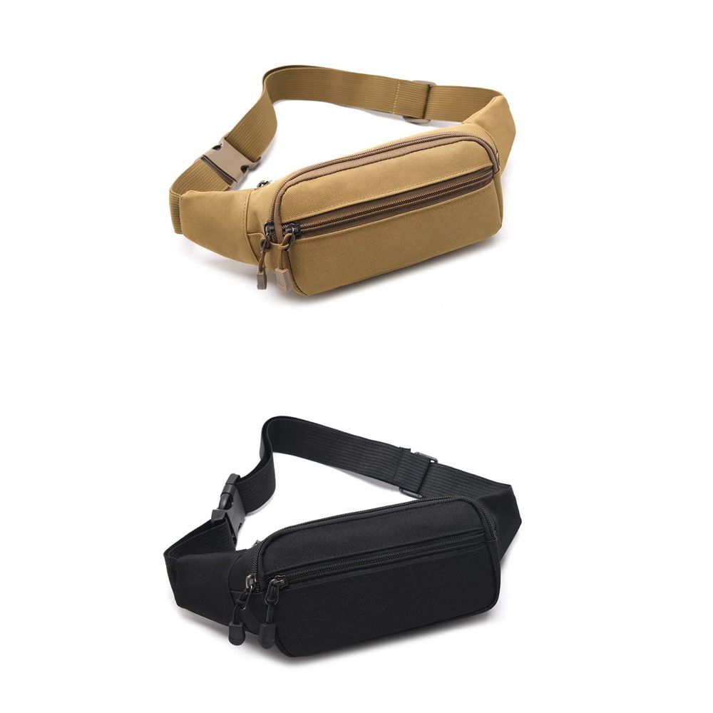 Large Capacity Sports Waist Bag Adjustable Running Fanny Pack Fashion Crossbody Bag  Running