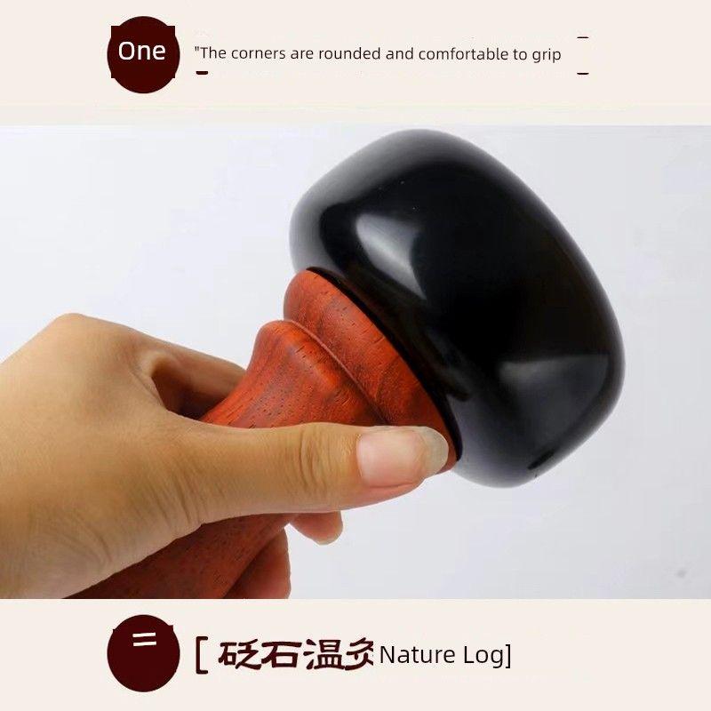 Massage Plug Electric Heating Dredging Massage Stone