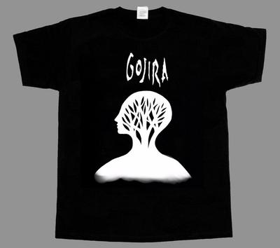 Gojira Tričko Vintage Metalové Hudební Tričko Oblečení Unisex tričko