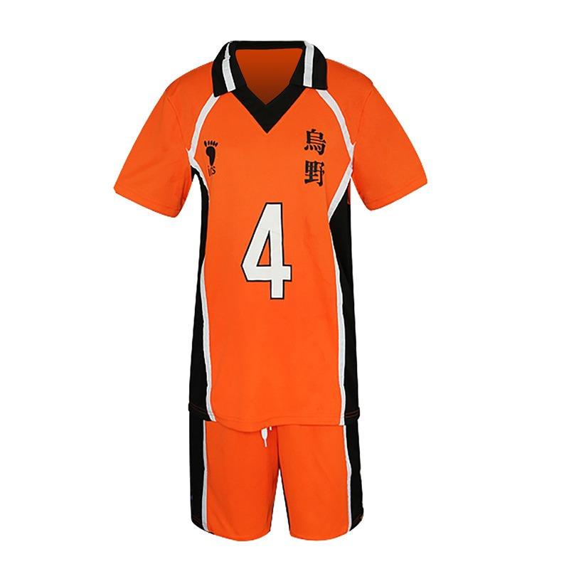 Volleyball less college jersey set cosplay animation periphery short sleeve basketball