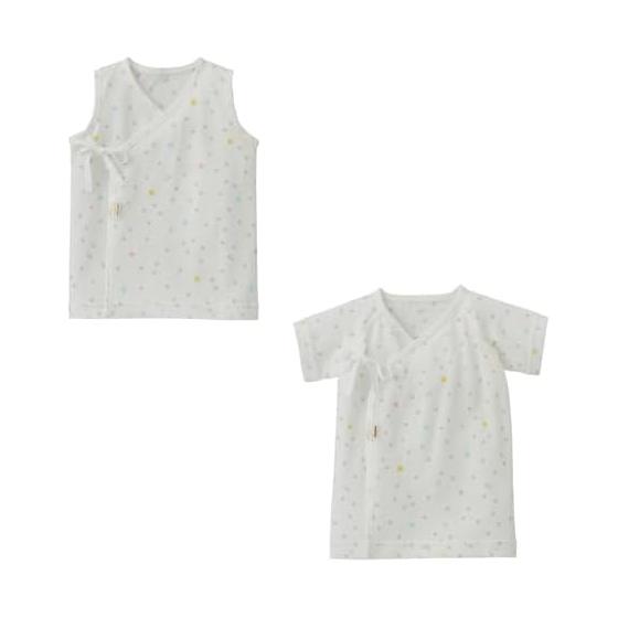 [MIKI HOUSE Hot Biscuits] Mesh underwear set for boys, girls, babies, kids, children s clothing 74-9951-793