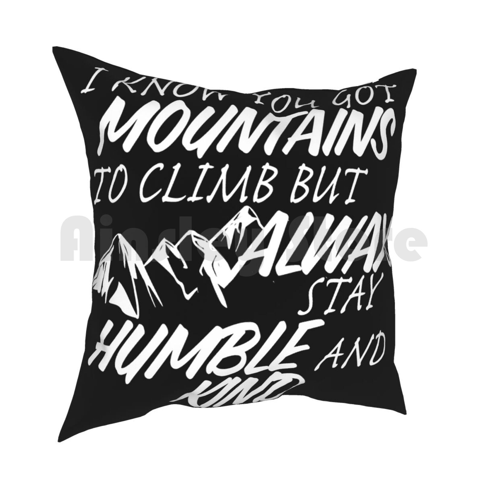 Humble And Kind Pillow Case Printed Home Soft DIY Pillow Cover Humble And Kind Tim Country Music Music Lyrics Song 30x30cm 12x12in