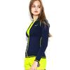 Womens Quick-Dry Breathable Rash Guard Wetsuit Set Long Sleeve Swimwear Snorkeling Surfing Diving Water Sports