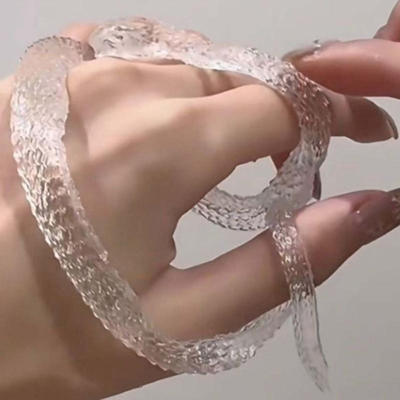 

1 шт. Імітація прозорої щипаючої змії Тварини Tpr Духовна змія Фігурки Модель Дитяча іграшка для зняття стресу Подарунок