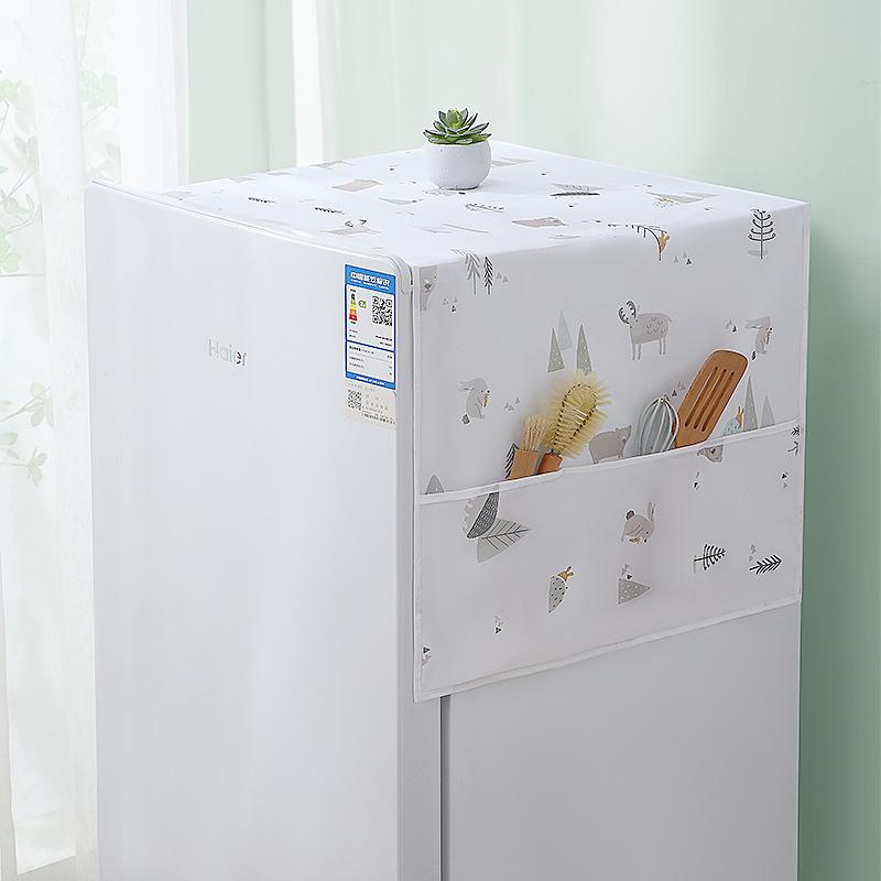 Original Design of Refrigerator Dust Cover Refrigerator Lid ClothDust Cover and Storage Bag