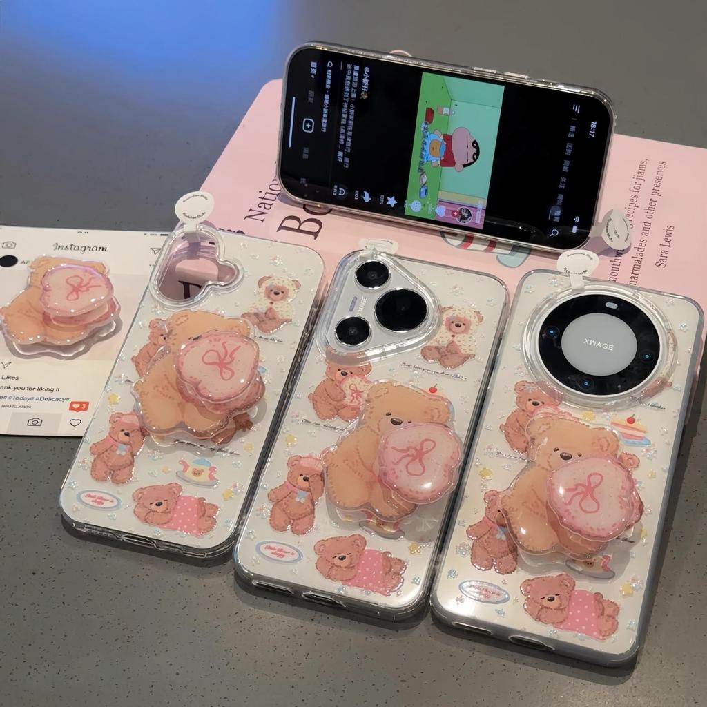 Einschichtiger Care Bear für IPhone16pomax für Apple 15pr Handyhülle 14 Neuer Stil 13 Cartoon 12