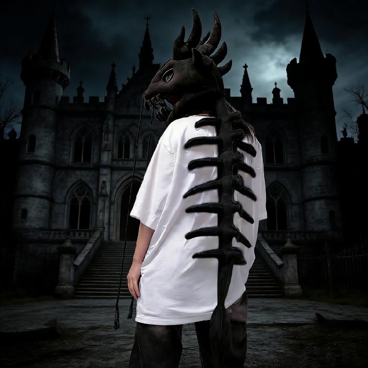 Kid Adult Size Dinosaur Skull Mask PP Cotton Costume Accessory Fashion Cosplay Headcover Great For Cosplay And Decors