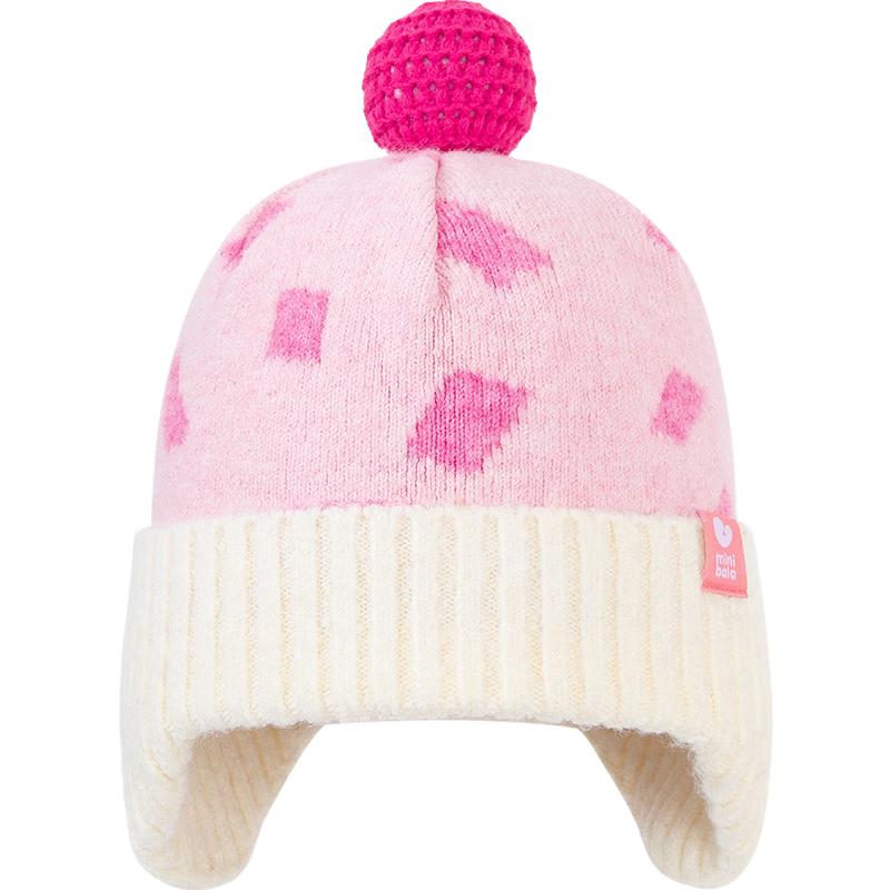 minibala Kids  Jacquard Warm Knitted Earflap Hat 110