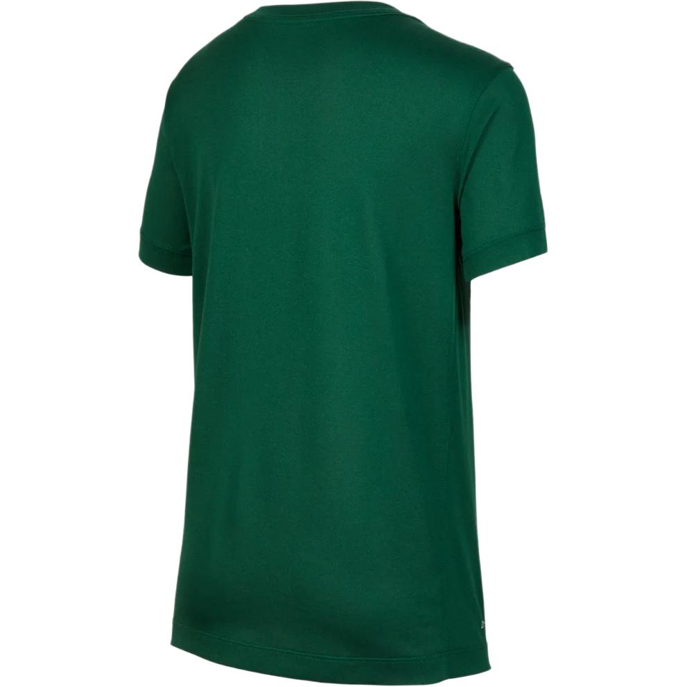 Nike Team Legend Comfortable Quick-Dry Crew Neck Short Sleeve Kids Tops Canyon-Green IB8678-341