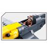 WW2 German Military Bf-109 Messerschmitt Fighter Bricks Sets Classic Arms Model Kids Toys Compatible with Building Blocks