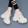 Höhenzunahme Damenschuhe cm kleiner Mann Herbst und Winter Freizeit Sport Schwarze Dad Shoes Hoher Schaft Atmungsaktiv