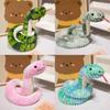 Strip Snake Simulation Plush Toy Cute Cartoon Funny Creative Doll Decoration