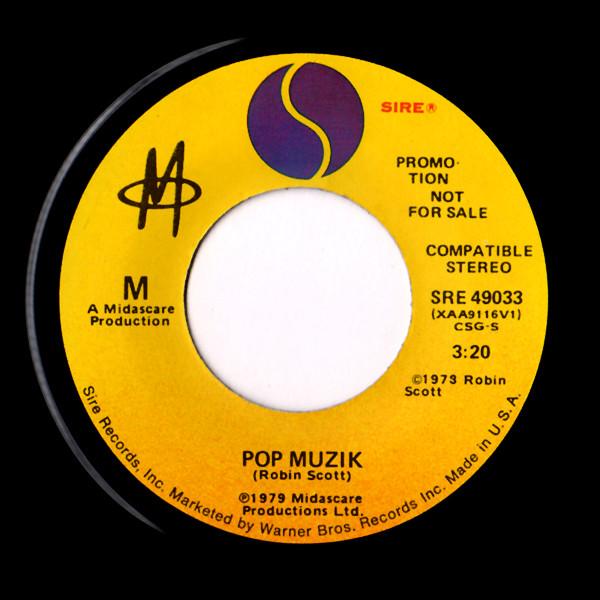 

7inch Record M - Pop Muzik SRE49033 Sire 1979 US Dance & Electronica Used