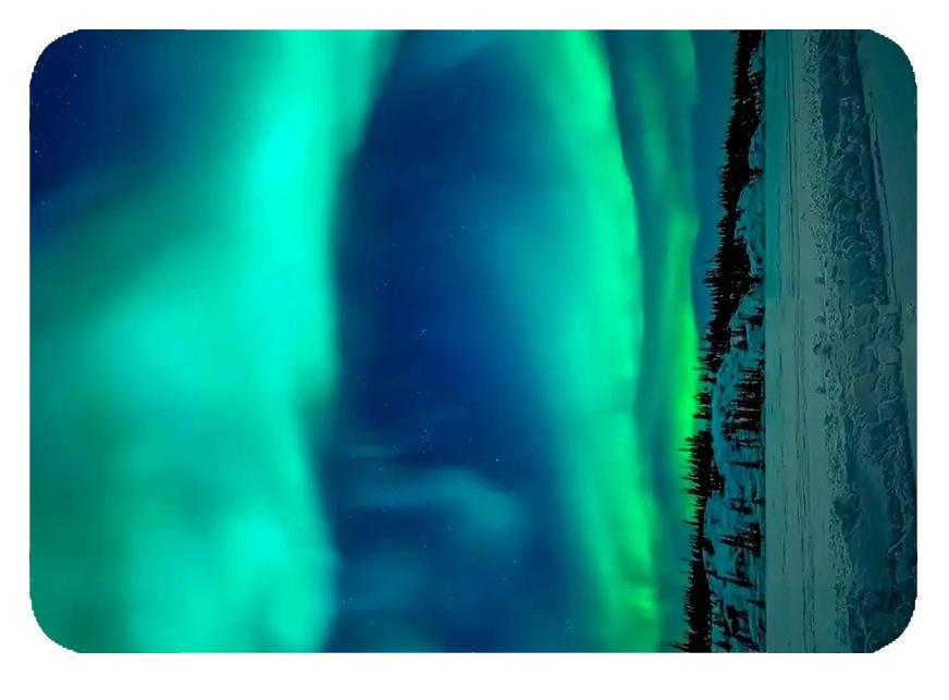 Dreamy Aurora 3D Crystal Glass Magnetic Refrigerator Sticker – Colorful Metal Home Decoration Gift