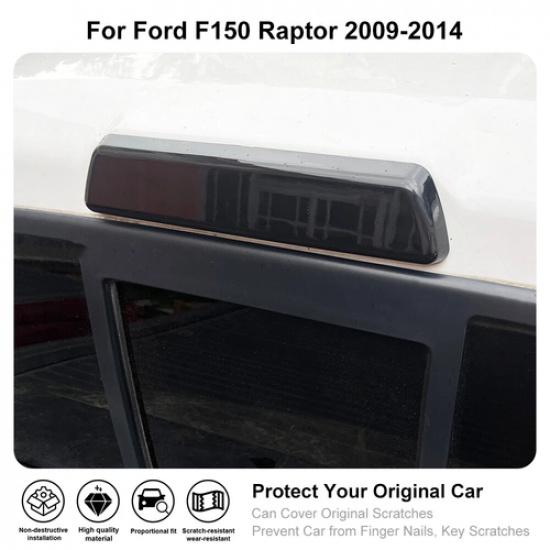 Smoked Black Third 3RD Hight Brake Light Cover Trim For Ford F150 Raptor 2009-14