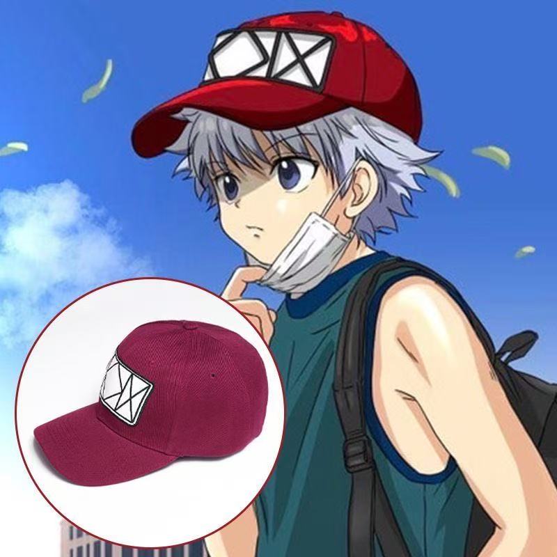 

Wetrose В наличии Косплей костюм Killua Zoldyck Hunter × X Hantaa Kirua Zaoldyeck Футболка Полный комплект Парик Хэллоуин Рождество Новый one size красный
