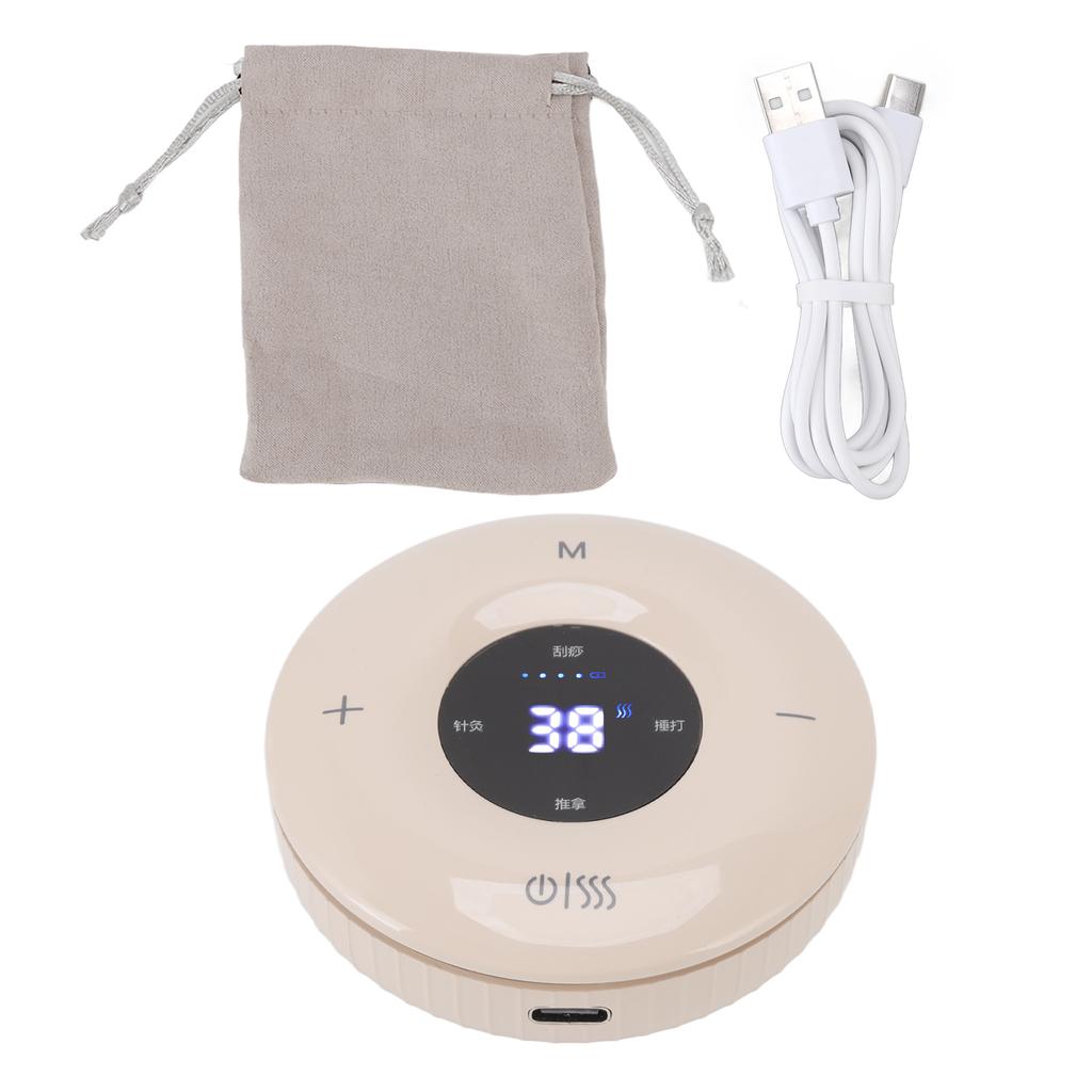 Electric Gua Sha Scrapping Massager USB Charging Multi Function Physical Gua Sha Massager with Heat
