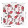 Christmas Printed Napkins Christmas Theme Printing Paper Towel Square Christmas Design Tissue Paper For Christmas Theme Parties