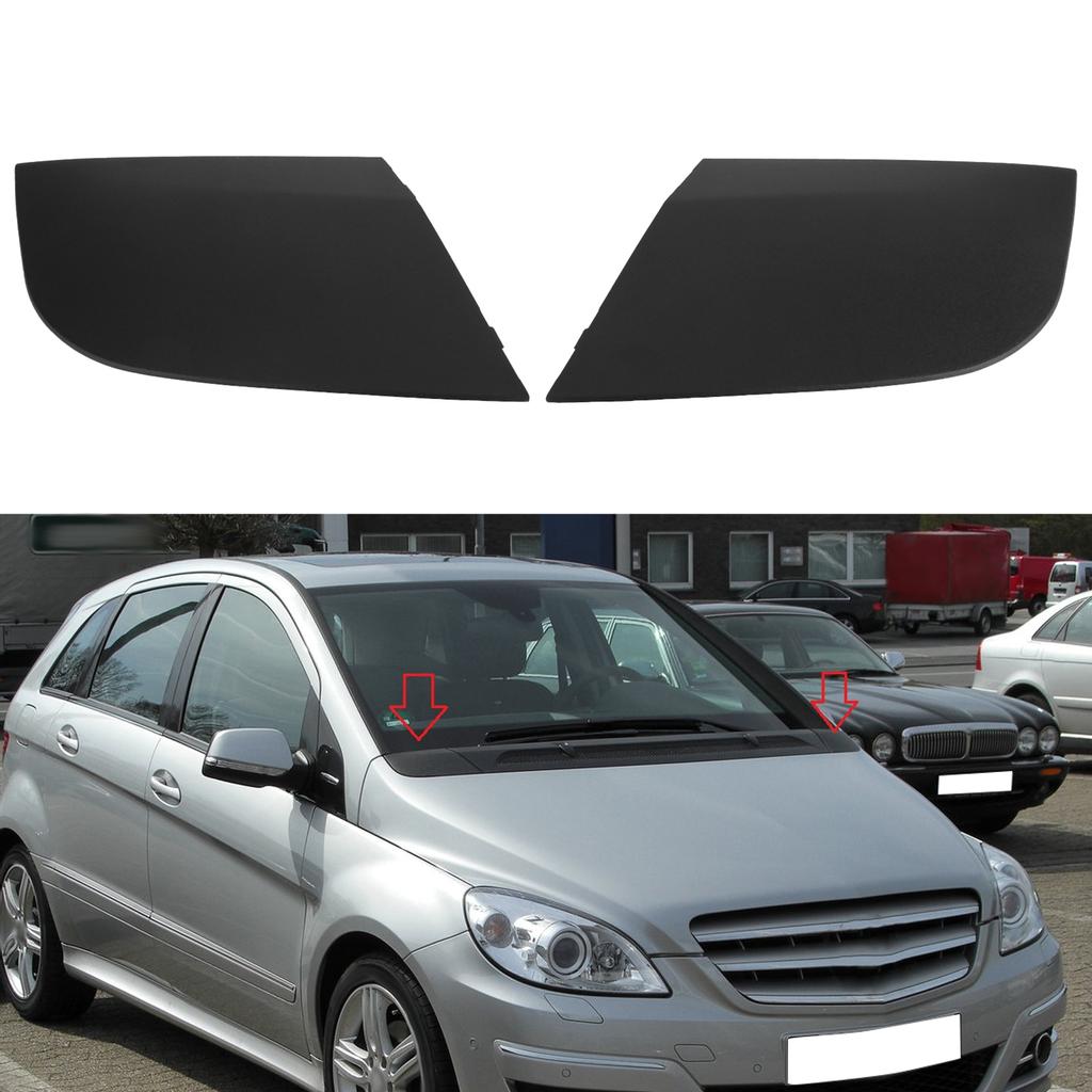 2pcs Front Windshield Water Drain Cover A1698300375 A1698300275 Fit for Mercedes Benz B Class W245