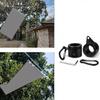 1pair/2pairs Flag Mounting Rings Prevents Tangling Flagpoles Rotating Rings