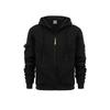 Men's Multi-Pocket Plus Size Cardigan Hoodie - Spring/Autumn Casual Sports Jacket